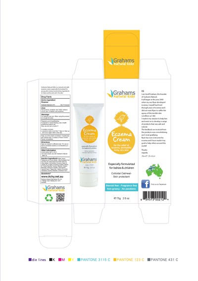 Image Of Box (Baby Eczema Cream Box Artwork)